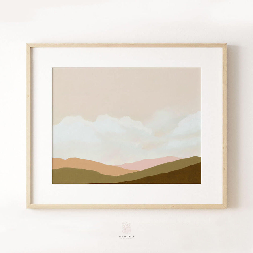Sunset Hills Print